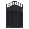 Campbell Aluminium Garden Gate - Black_c