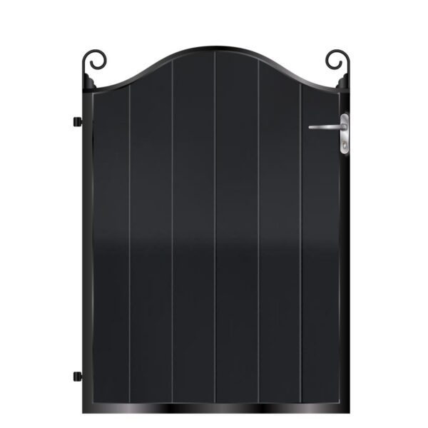 Donaldson Aluminium Garden Gate - Black_c