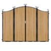 Donaldson Composite Bi Fold Gate - Golden Oak Light Brown_c