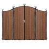 Donaldson Composite Bi Fold Gate - Mahogany - Dark Brown_c