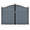 Donaldson Tall Aluminium Driveway Gate - 7016 Anthracite Grey_c