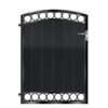 Douglas Aluminium Garden Gate - Black_c