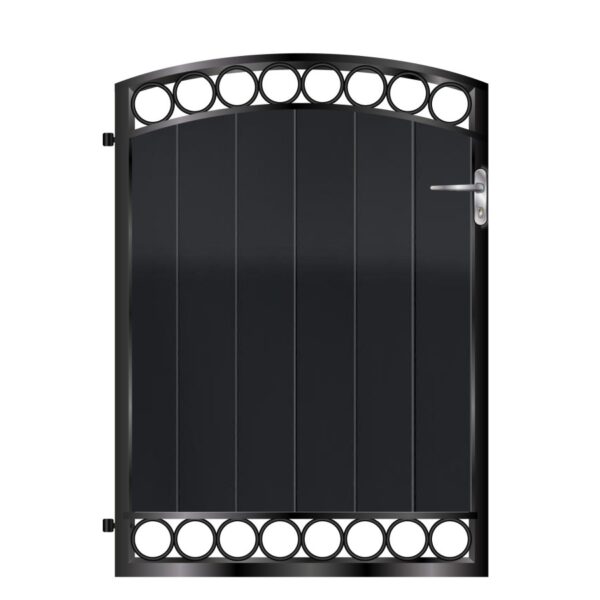 Douglas Aluminium Garden Gate - Black_c
