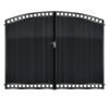 Douglas Tall Aluminium Driveway Gate - Black_c