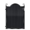 Drummond Aluminium Garden Gate - Black_c