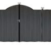 Drummond Composite Sliding Gate - Black_c