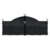 Drummond Short Aluminium Driveway Gate - Black_c