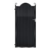 Drummond Tall Aluminium Side Gate - Black_c