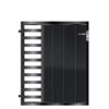 Edwards Aluminium Garden Gate - Black_c