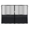 Evans Tall Aluminium Driveway Gate - Black_c
