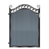 Farquhar Aluminium Garden Gate - 7016 Anthracite Grey_c