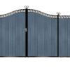 Farquhar Composite Sliding Gate - 7016 Anthracite Grey_c