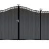 Farquhar Composite Sliding Gate - Black_c
