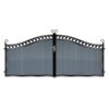 Farquhar Short Aluminium Driveway Gate - 7016 Anthracite Grey_c