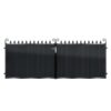Fraser Short Aluminium Driveway Gate - Black_c
