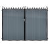 Fraser Tall Aluminium Driveway Gate - 7016 Anthracite Grey_c