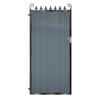 Fraser Tall Aluminium Side Gate - 7016 Anthracite Grey_c