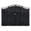Graham Aluminium Bi Fold Gate - Black_c