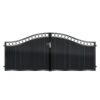 Graham Short Aluminium Driveway Gate - Black_c