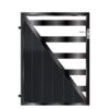 Harris Aluminium Garden Gate - Black_c