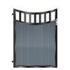 Johnson Aluminium Garden Gate - 7016 Anthracite Grey_c