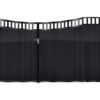 Johnson Aluminium Sliding Gate - Black_c