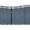Johnson Composite Sliding Gate - 7016 Anthracite Grey_c