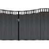 Johnson Composite Sliding Gate - Black_c