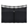 Johnson Tall Aluminium Driveway Gate - Black_c