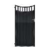 Johnson Tall Aluminium Side Gate - Black_c