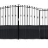 Jones Aluminium Sliding Gate - Black_c