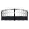 Jones Short Aluminium Driveway Gate - Black_c