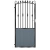 Jones Tall Aluminium Side Gate - 7016 Anthracite Grey_c