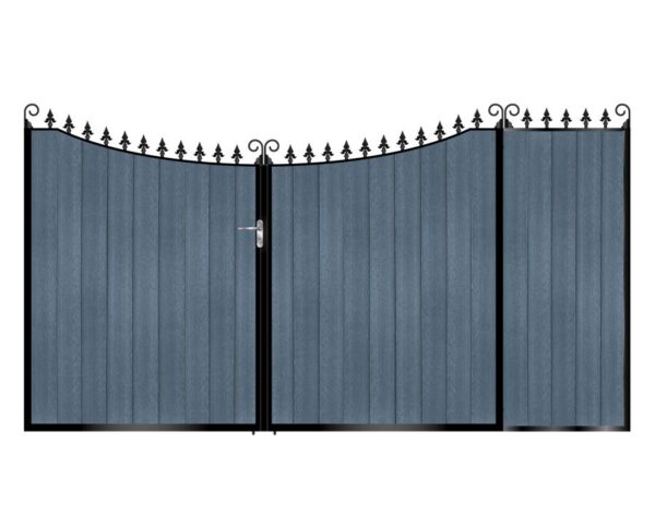 Lamont Composite Sliding Gate - 7016 Anthracite Grey_c