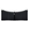 Lamont Short Aluminium Driveway Gate - Black_c