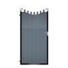 Lamont Tall Aluminium Side Gate - 7016 Anthracite Grey_c