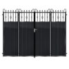 Lindsay Aluminium Bi Fold Gate - Black_c