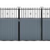 Lindsay Aluminium Sliding Gate - 7016 Anthracite Grey_c