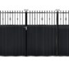 Lindsay Aluminium Sliding Gate - Black_c