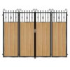 Lindsay Composite Bi Fold Gate - Golden Oak Light Brown_c