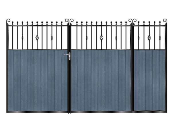 Lindsay Composite Sliding Gate - 7016 Anthracite Grey_c