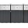 Lindsay Composite Sliding Gate - Black_c