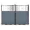 Lindsay Tall Aluminium Driveway Gate - 7016 Anthracite Grey_c
