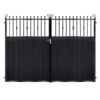 Lindsay Tall Aluminium Driveway Gate - Black_c