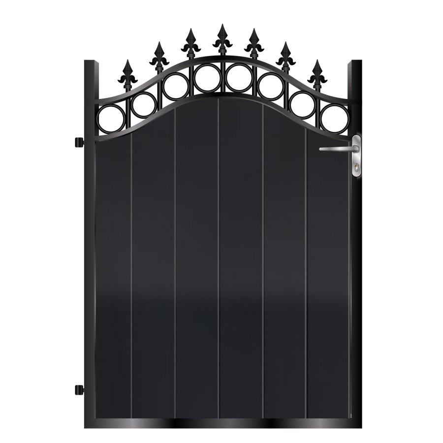 MacGregor Aluminium Garden Gate - Black_c