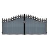 MacGregor Short Aluminium Driveway Gate - 7016 Anthracite Grey_c