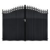MacGregor Tall Aluminium Driveway Gate - Black_c