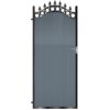 MacGregor Tall Aluminium Side Gate - 7016 Anthracite Grey_c