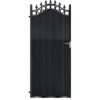 MacGregor Tall Aluminium Side Gate - Black_c