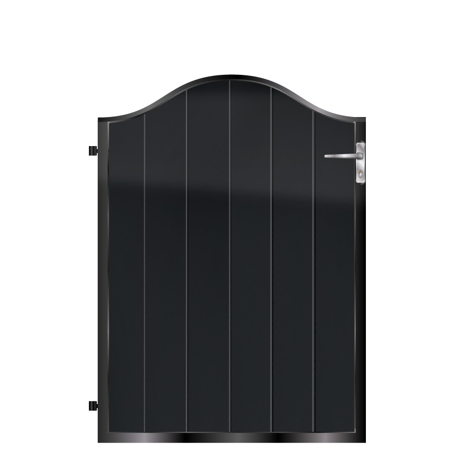 MacKenzie Aluminium Garden Gate - Black_c